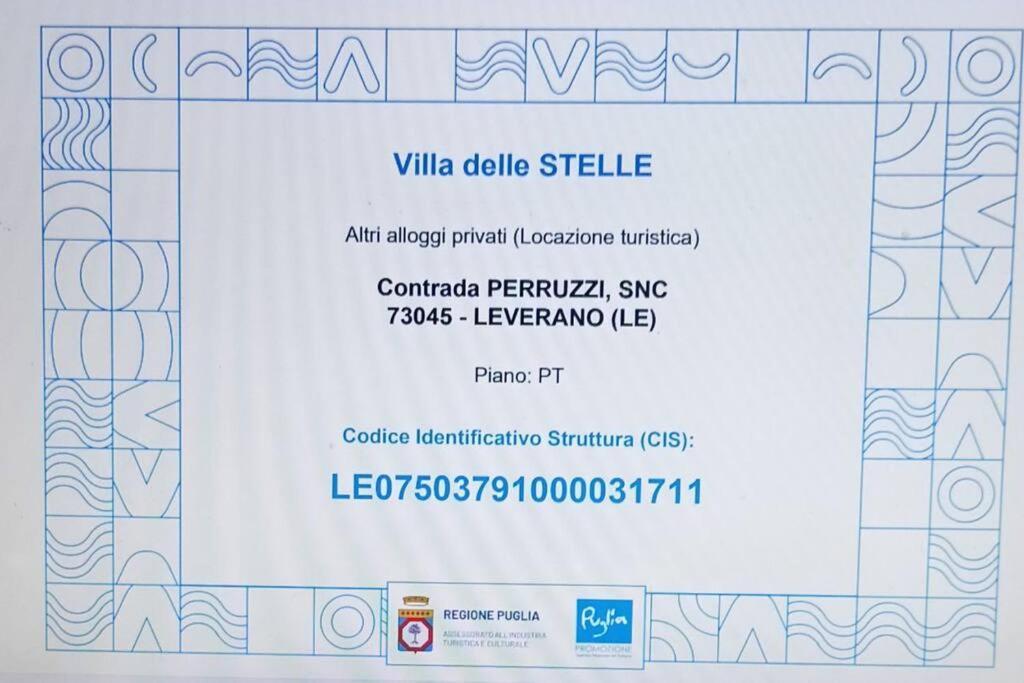 Villa Delle Stelle Con Piscina 莱韦拉诺 外观 照片